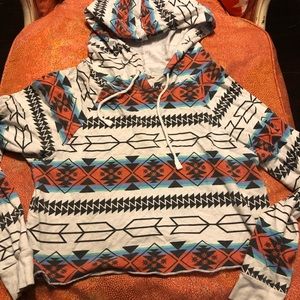 Southwestern style hoodie